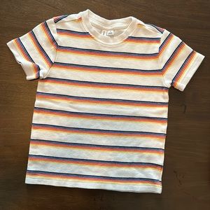 Janie and Jack Boys Sz 4 Short Sleeve Cotton Sweater